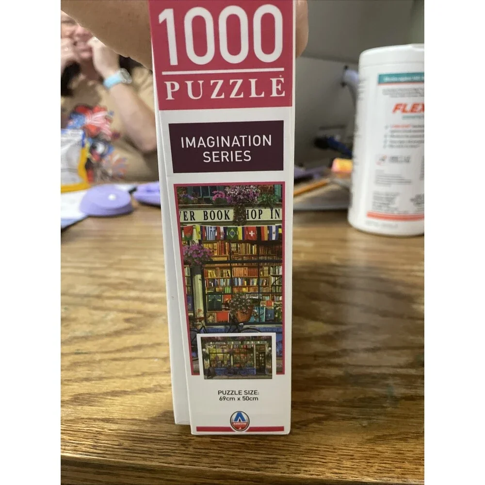 Imagination Series: Toy Shop Front 1000 Piece Jigsaw Puzzle Used